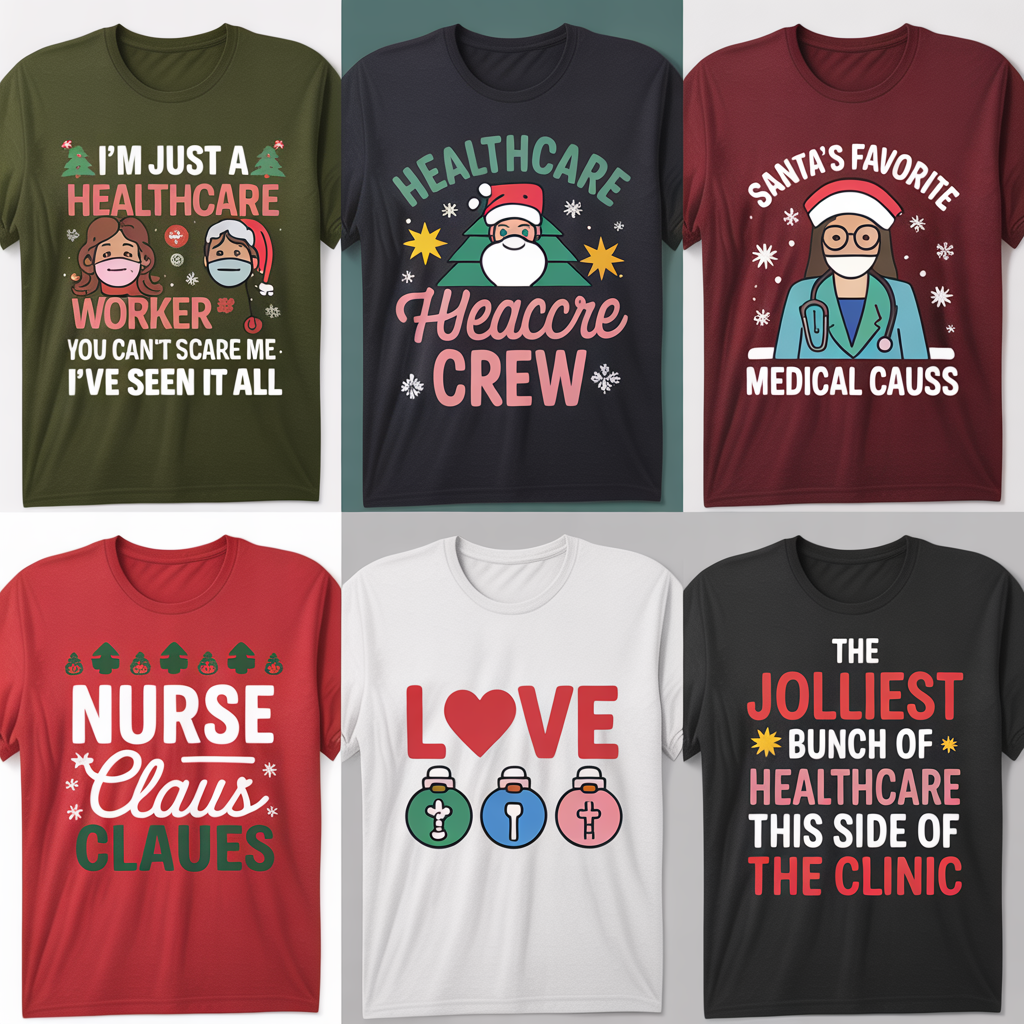 Healthcare Worker Christmas Shirt: The Perfect Gift This Holiday Season
