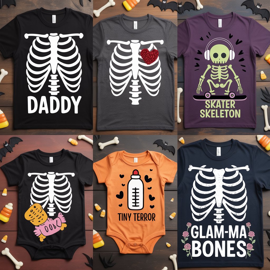 Family Skeleton Shirts: A Bone-Rattling Guide to Halloween Style