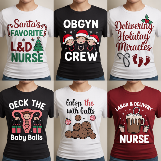 OB Nurse Christmas Shirt: The Perfect Festive Gift