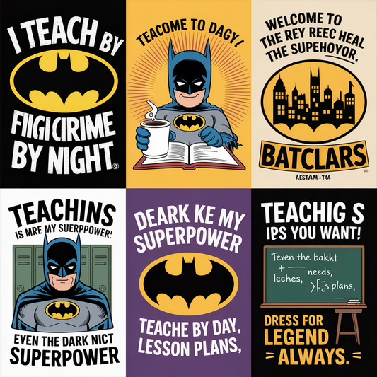 Batman Teacher Shirt: The Ultimate Guide for Educators and Fans