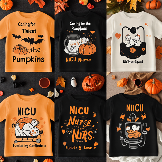 NICU Nurse Halloween Shirt: The Perfect Blend of Caring & Celebration