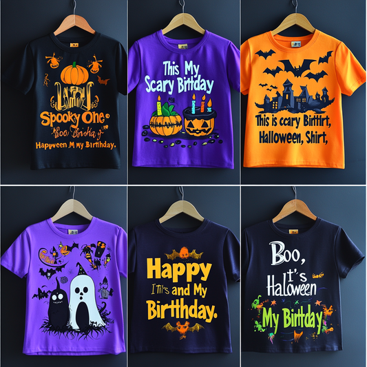 Halloween Birthday Shirt: Spooky & Stylish Celebrations