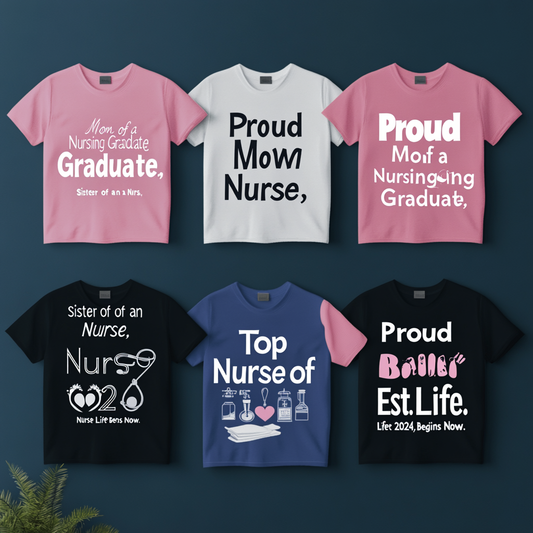 Nurse Graduation Family Shirts: Celebrate Your New Nurse with Style