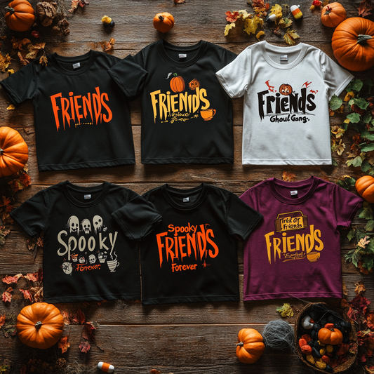 Friends Halloween T-Shirt: The Ultimate Guide to Spooky Style
