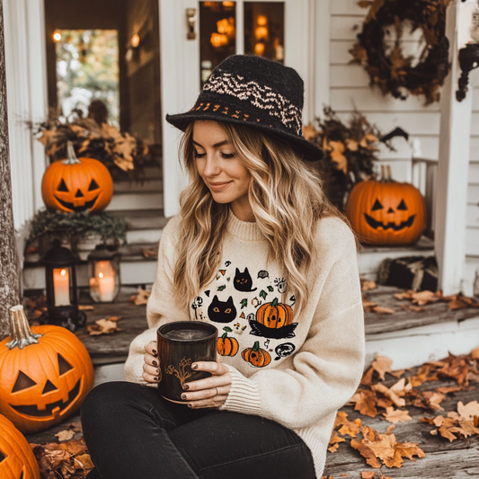 Lauren Hansen Halloween Sweater: A Spooky Chic Style Guide