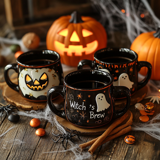 At Home Halloween Mugs: DIY Spooktacular Drinkware