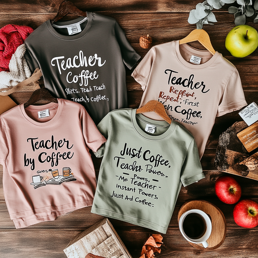 Teacher Coffee Shirts: The Perfect Blend of Caffeine and Classroom