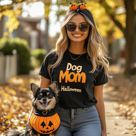 Dog Mom Halloween Shirt: Unleash Your Inner Spooky Pup Parent