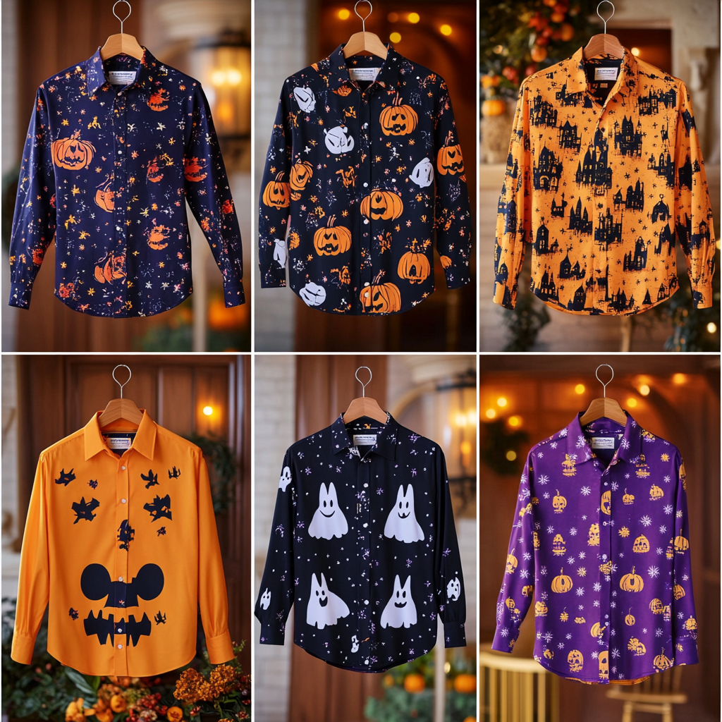 Disney Halloween Button Up Shirt: Your Guide to Spooktacular Style