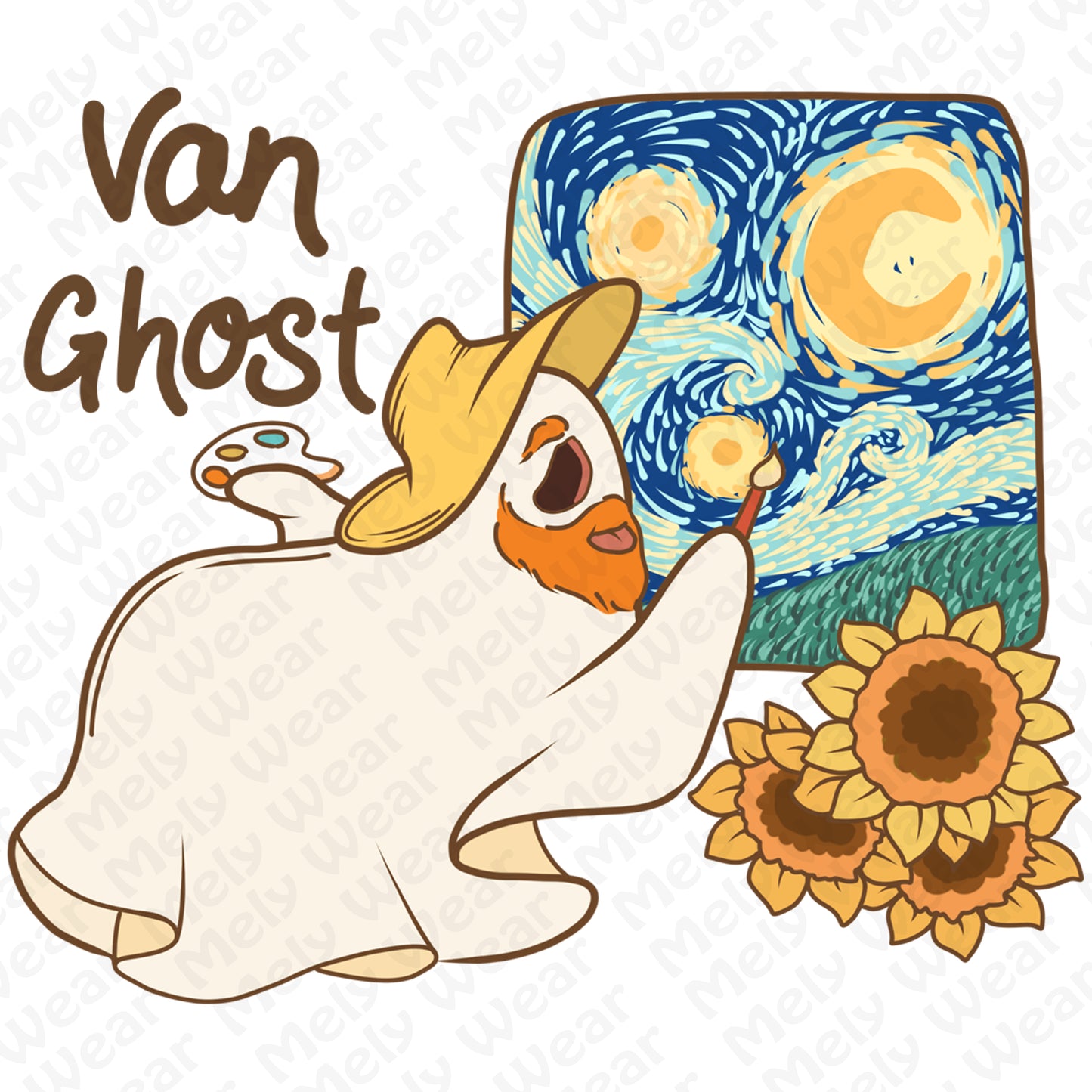 Van Ghost Funny Artist Shirt