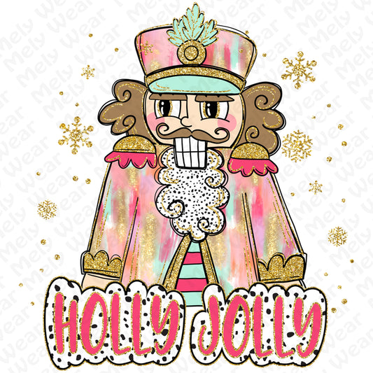 Holly Jolly Nutcracker Christmas Shirt Hoodie
