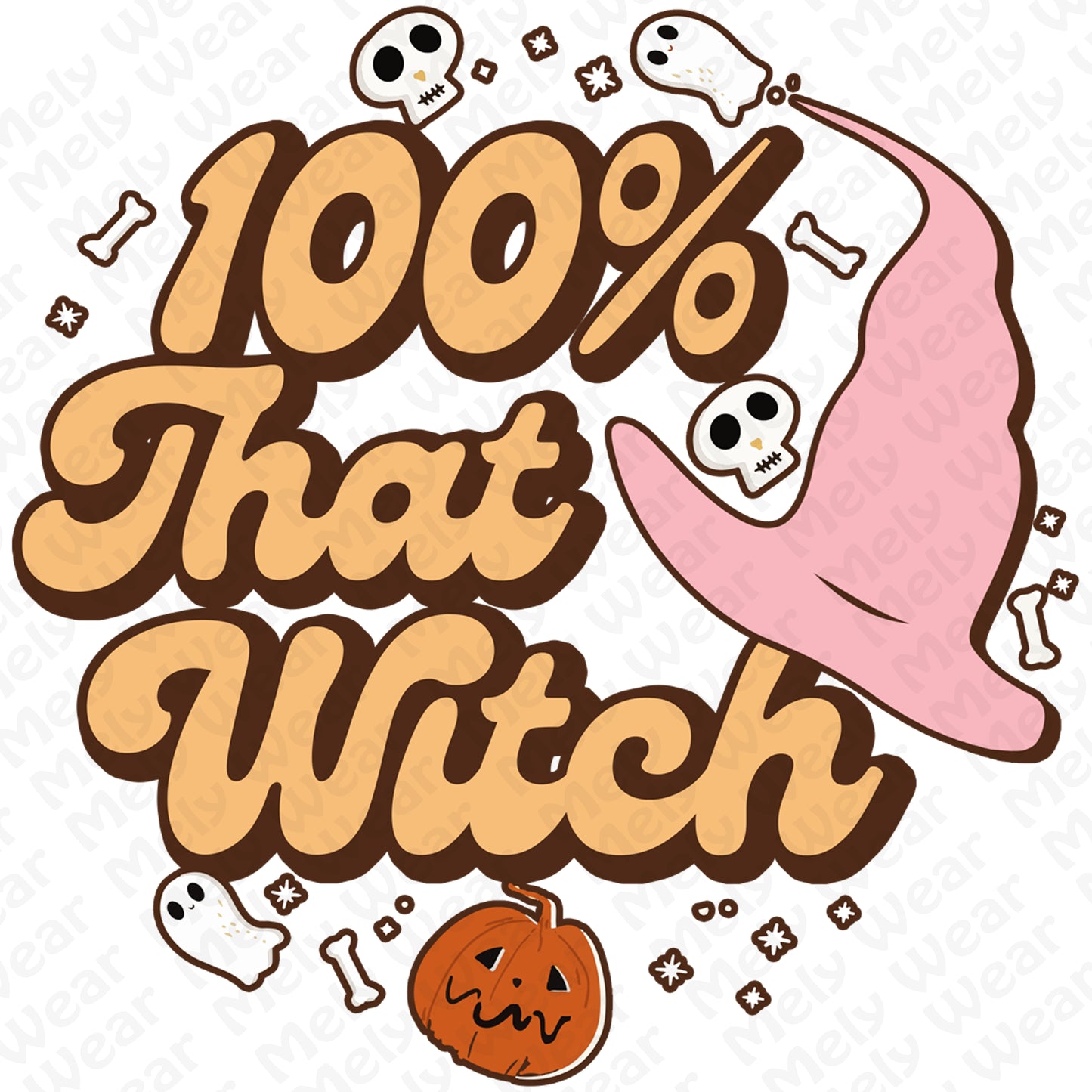 100 Percent That Witch Halloween Shirt