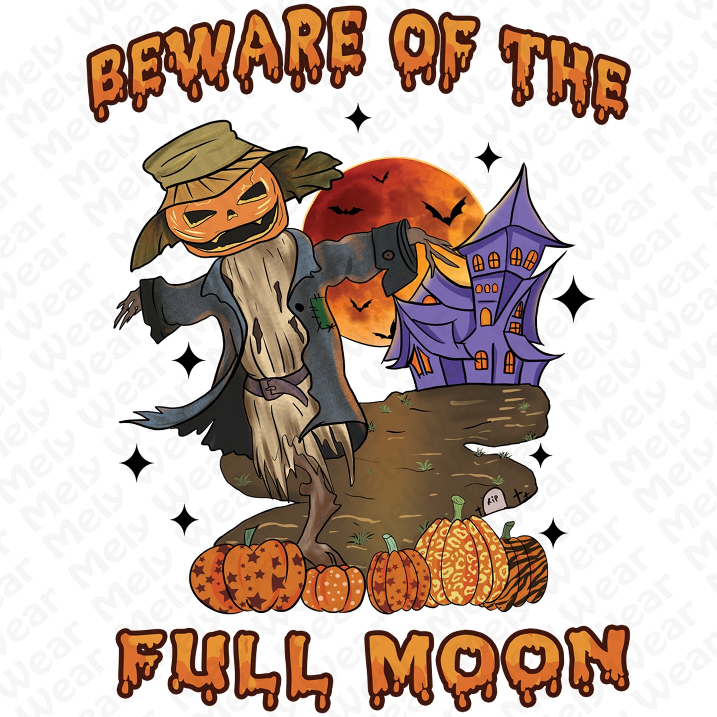Beware of the Full Moon Halloween Shirt