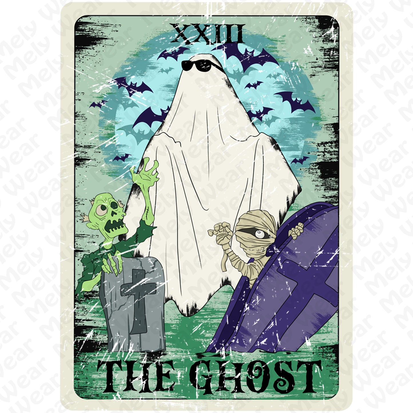 The Ghost Tarot Halloween Shirt