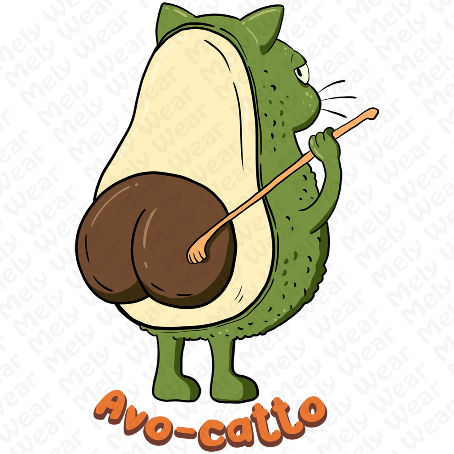 Avo-catto Shirt Hoodie Sweatshirt