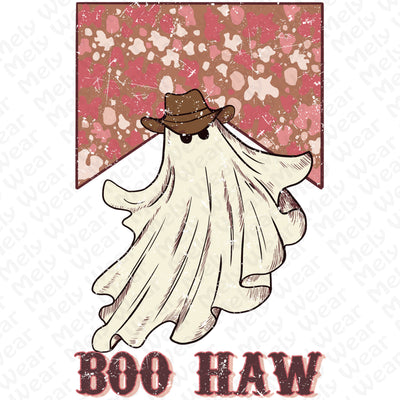 Boo Haw Western Ghost Cowgirl Tee