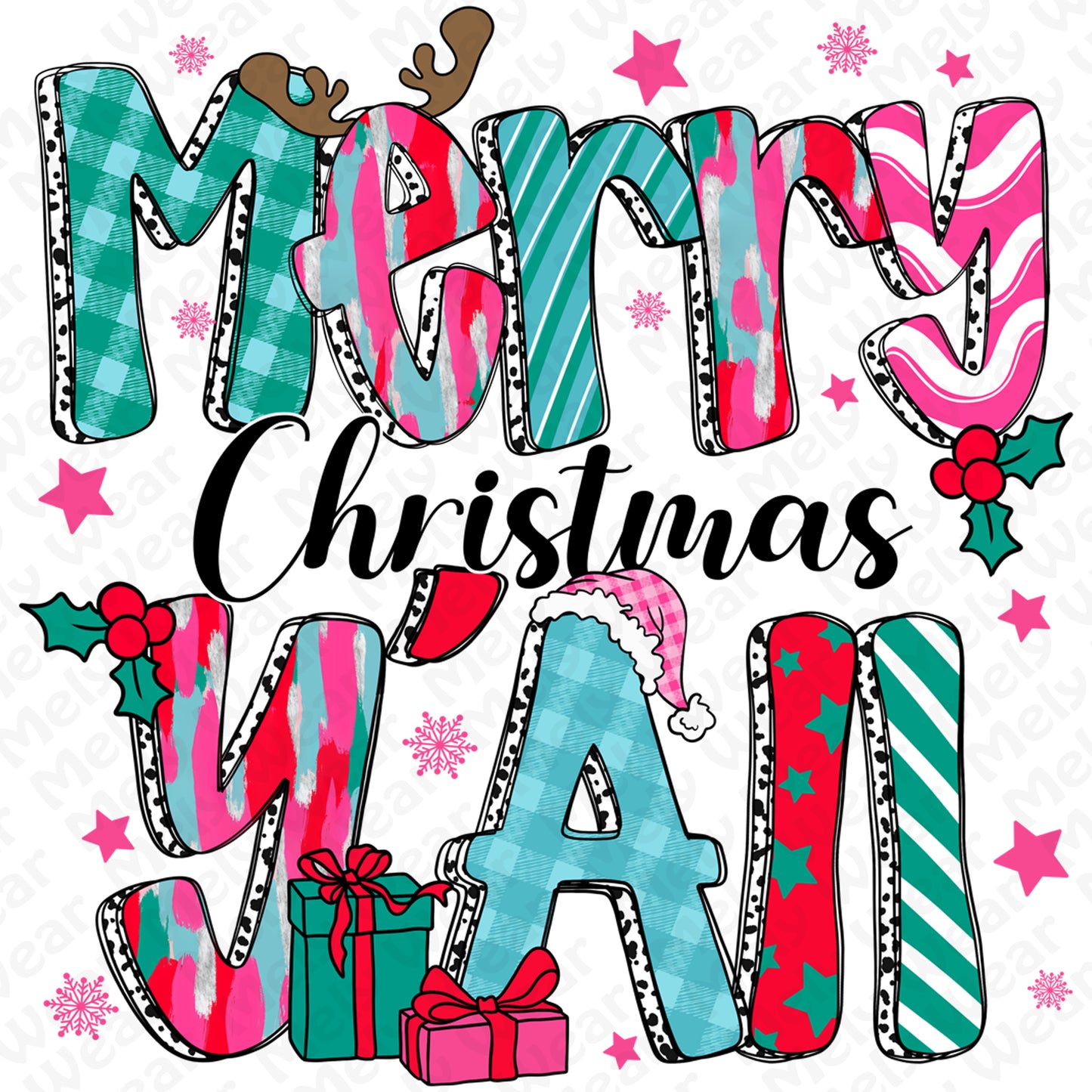 Merry Y’all Christmas Shirt