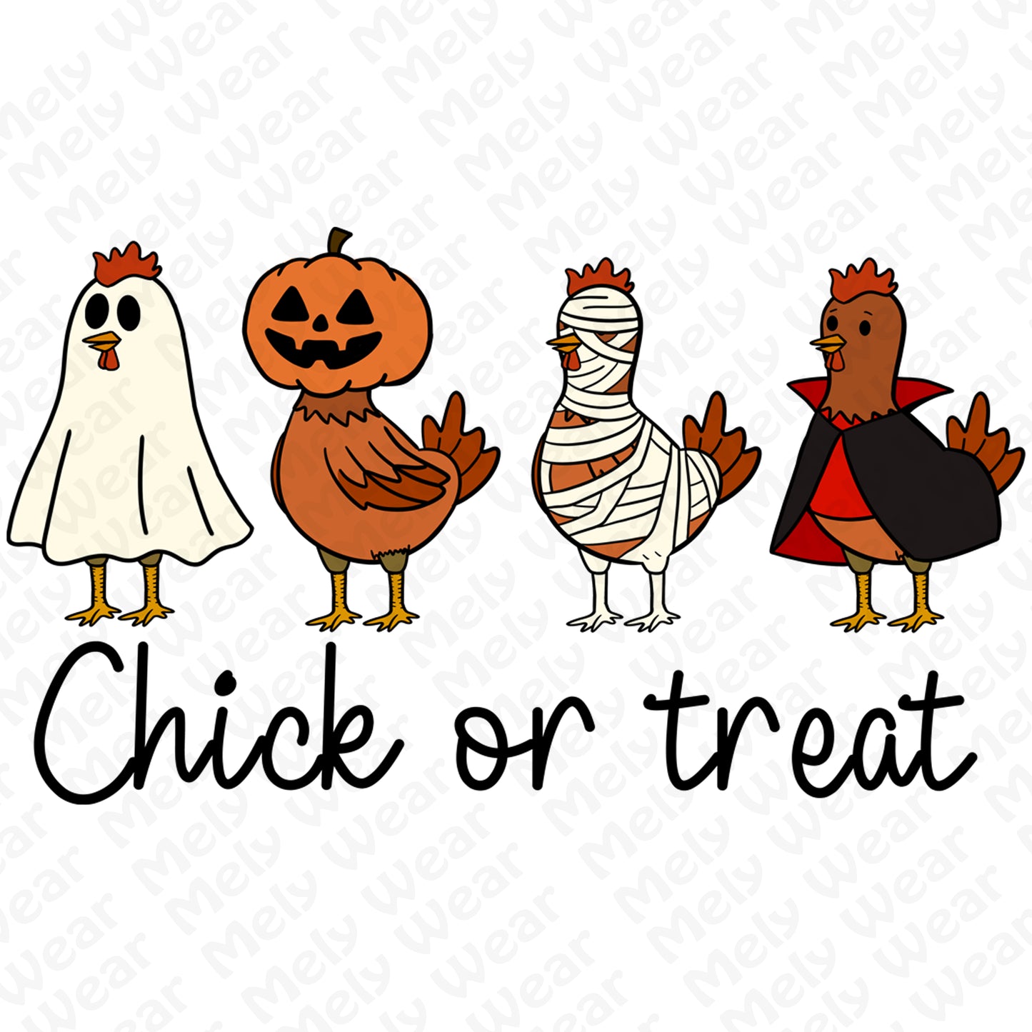 Chick or treat halloween shirt