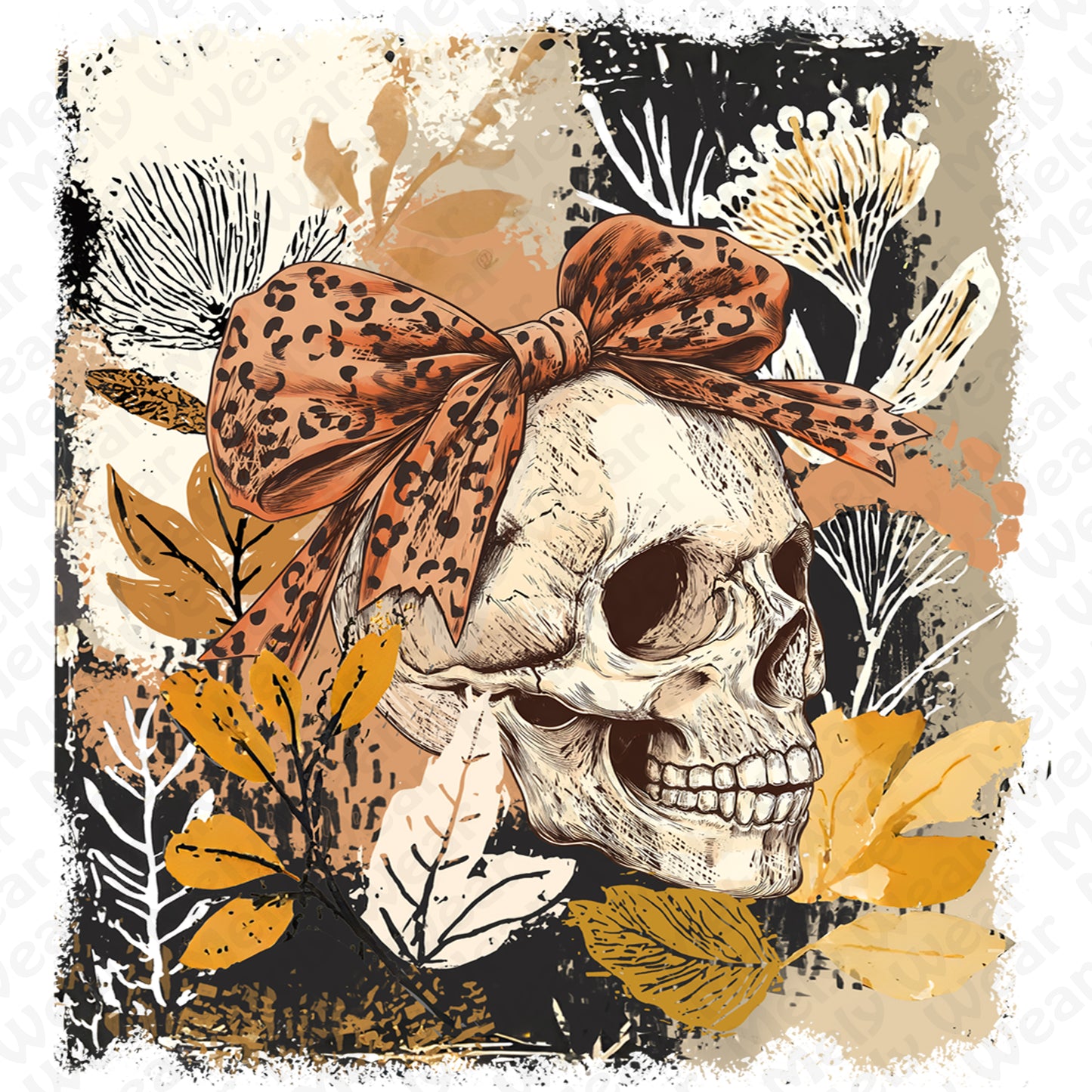 Skull Coquette Boho halloween shirt