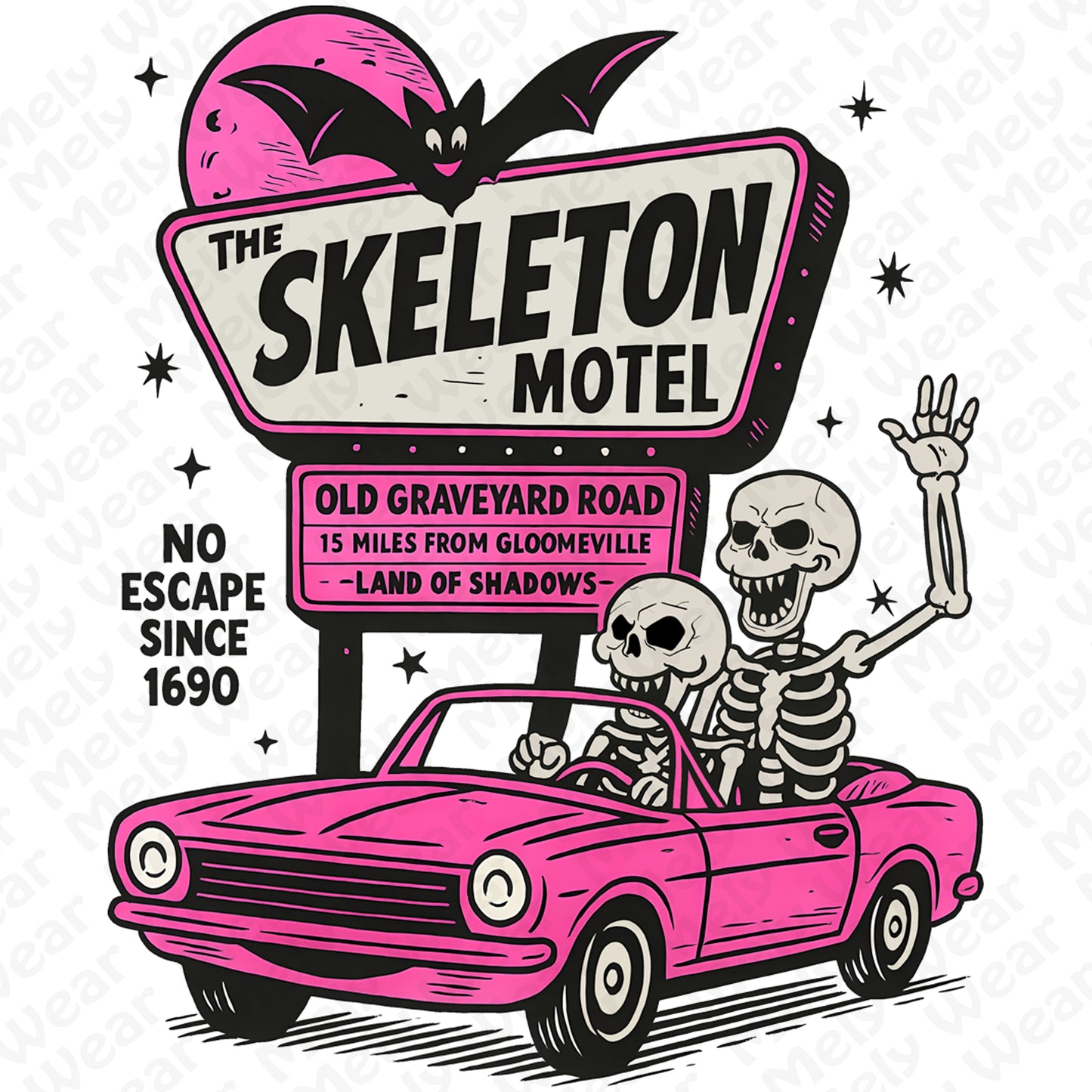 The Skeleton Hotel halloween shirt