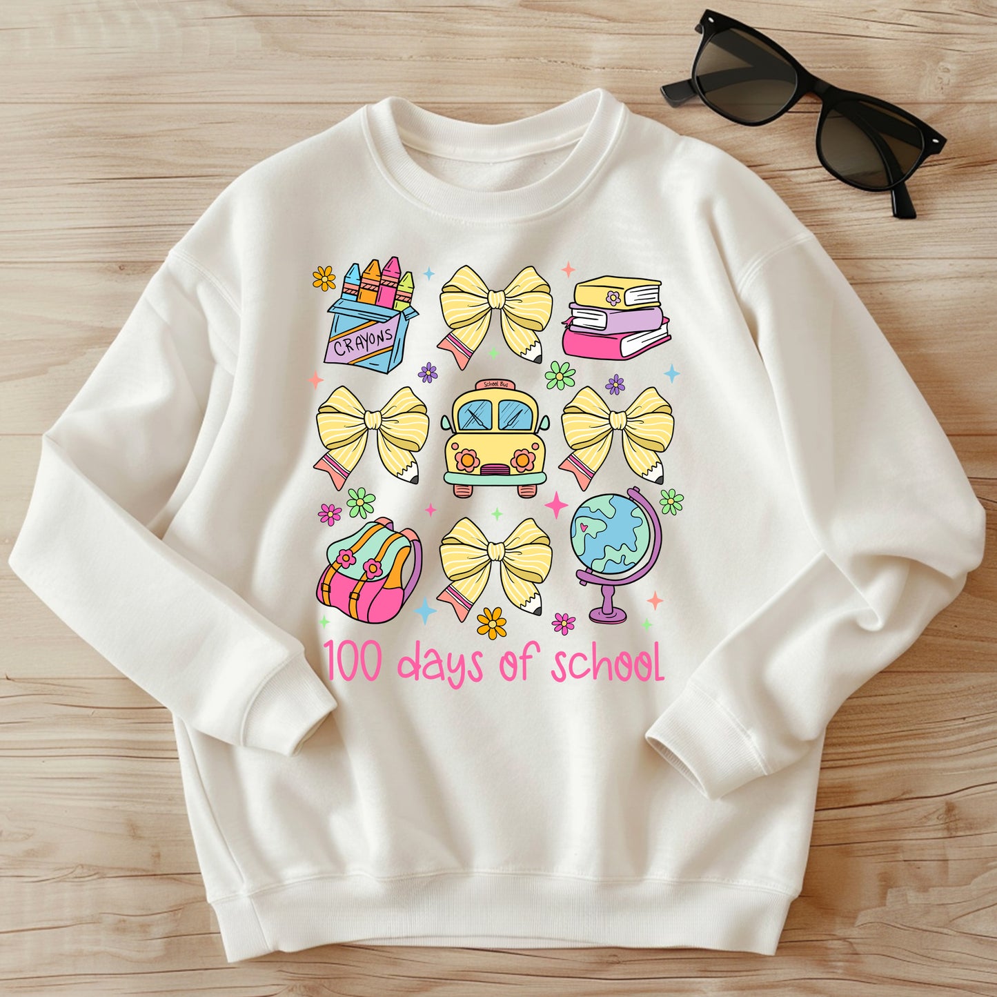 100 Days of School Coquette Shirt
