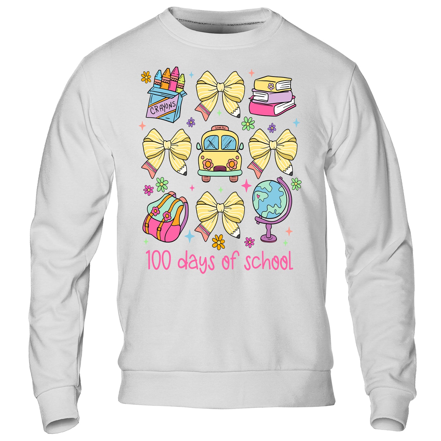 100 Days of School Coquette Shirt