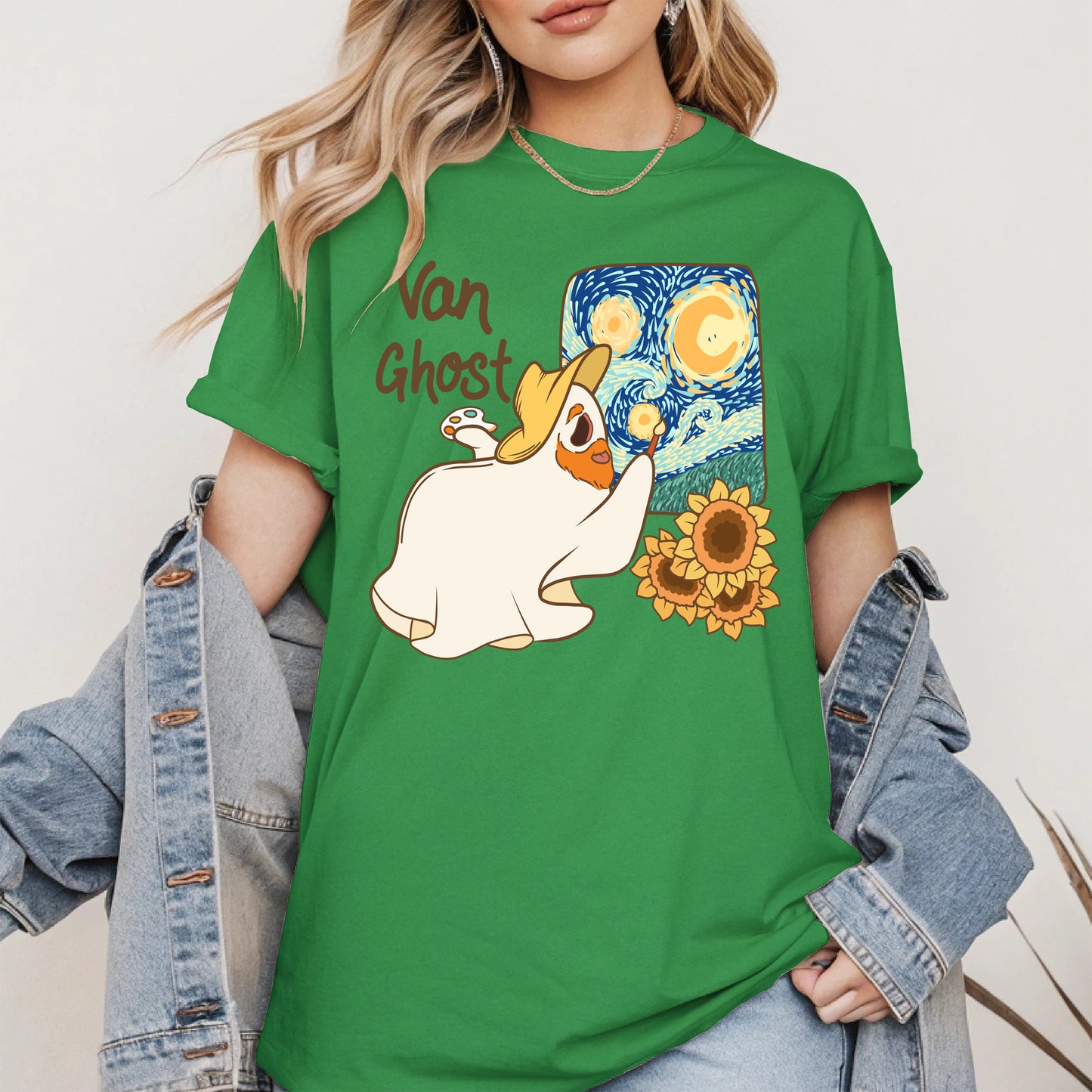 Van Ghost Funny Artist Shirt