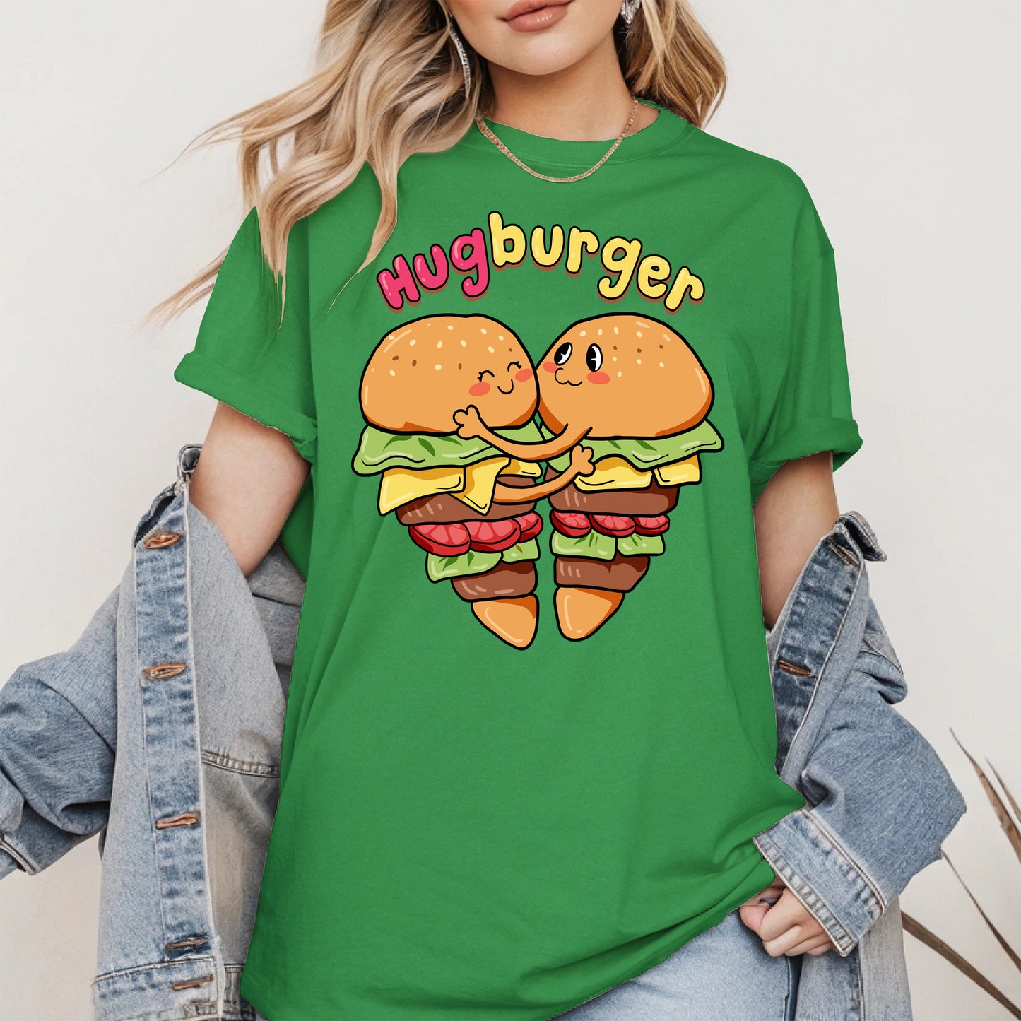 Hugburger Cute Couple Shirt