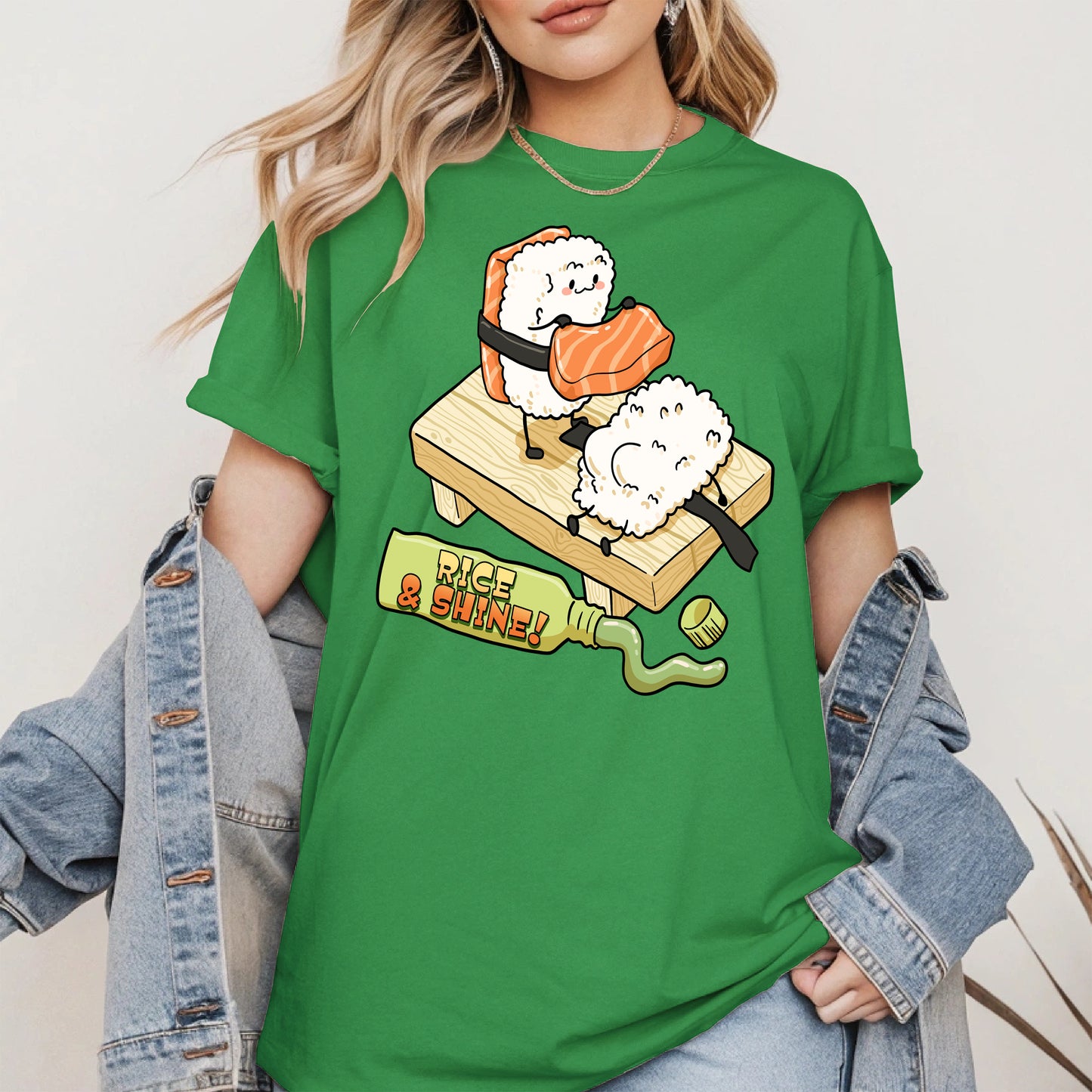 Rice and Shine Sushi Shirt