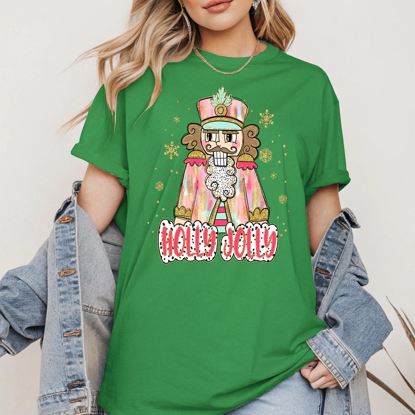 Holly Jolly Nutcracker Christmas Shirt Hoodie