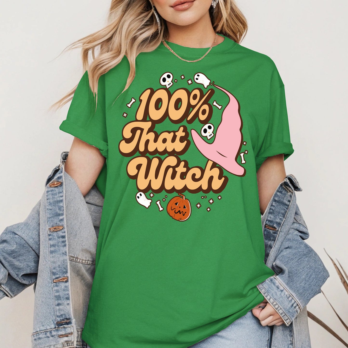 100 Percent That Witch Halloween Shirt