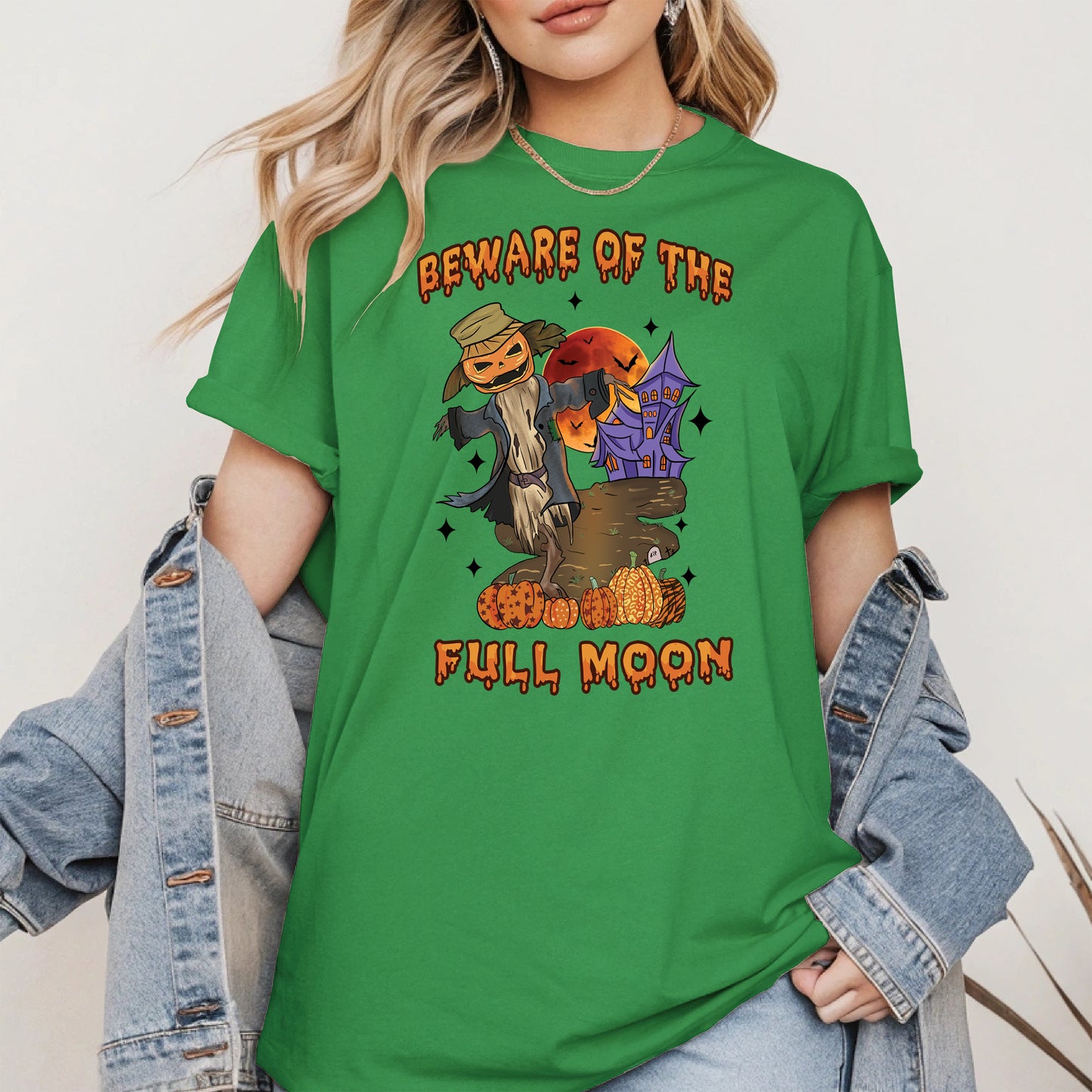Beware of the Full Moon Halloween Shirt