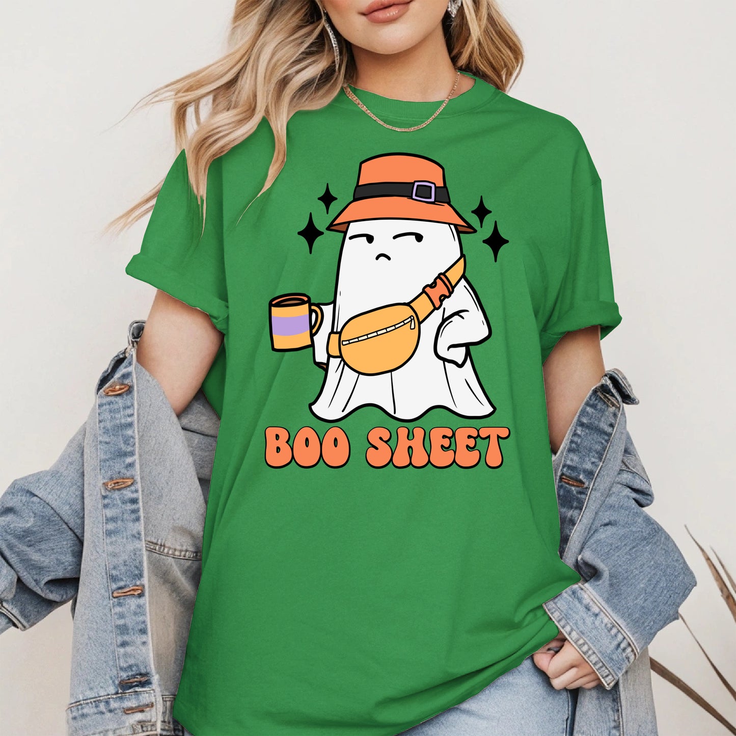 Funny Boo Sheet Halloween Shirt