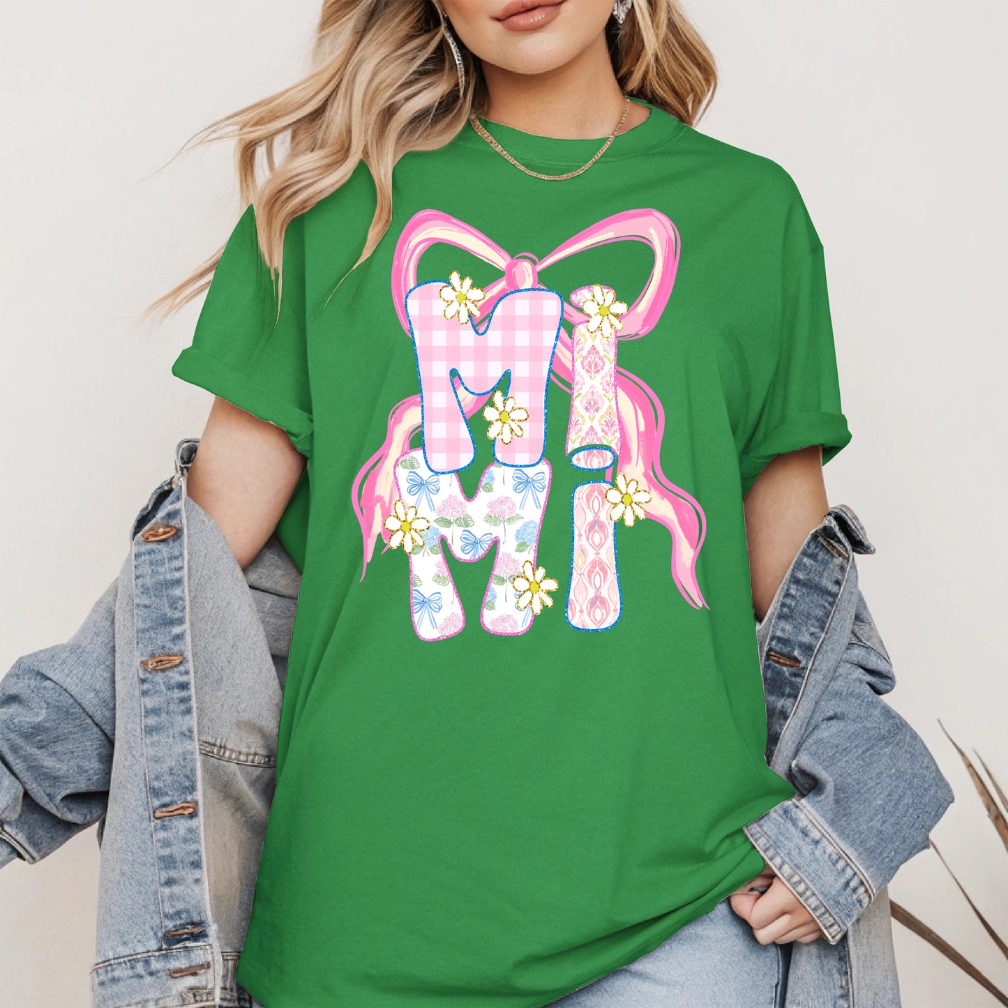 Cute MIMI Shirt Mother Tee Hoodie Sweatshirt Gift for Grandma