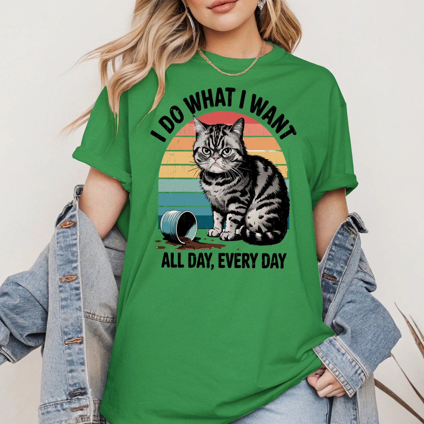 I Do What I Want Angry Cat Shirt Hoodie Sweatshirt