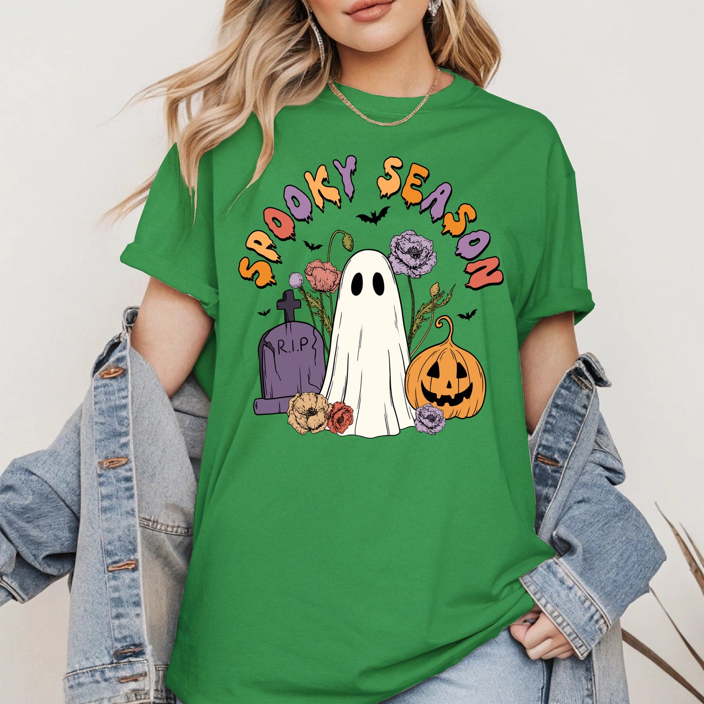 Spooky Season Ghost Halloween Shirt