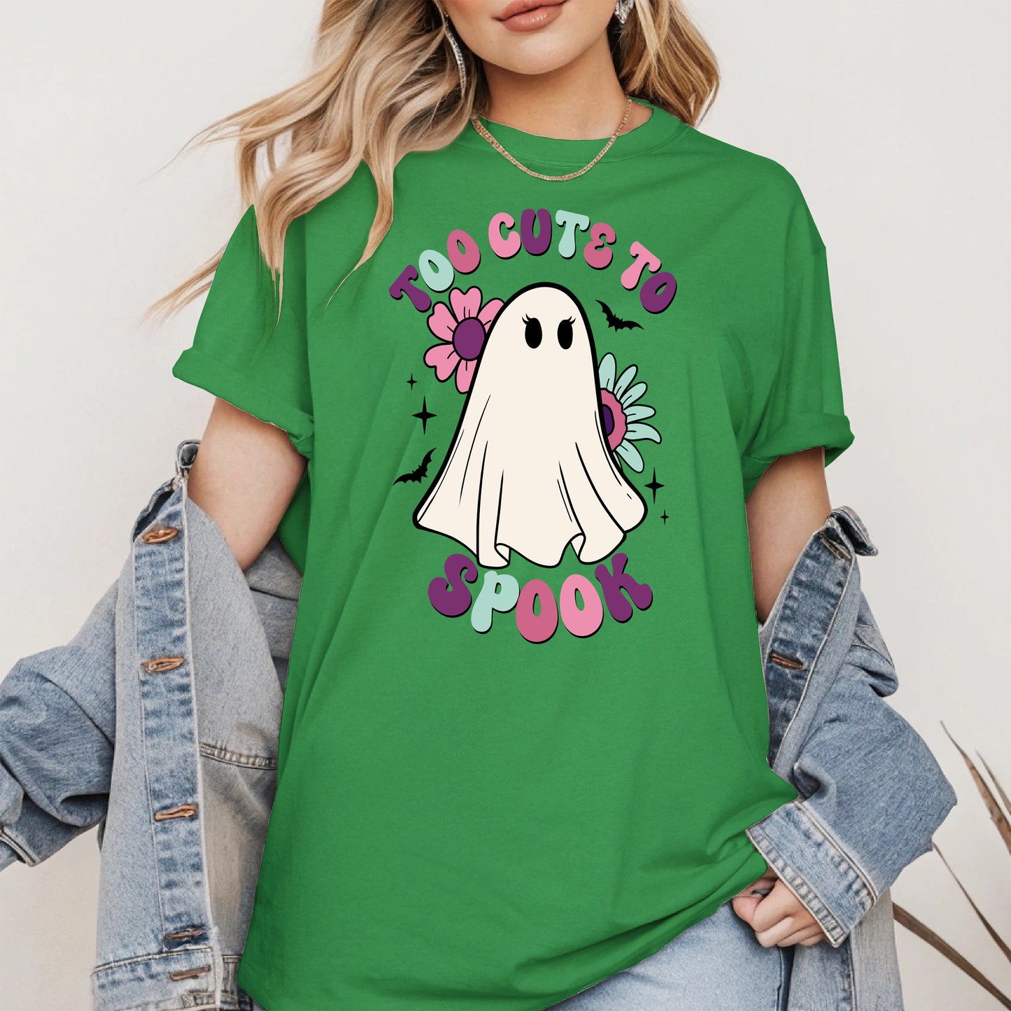 Too Cute To Spook Ghost Shirt