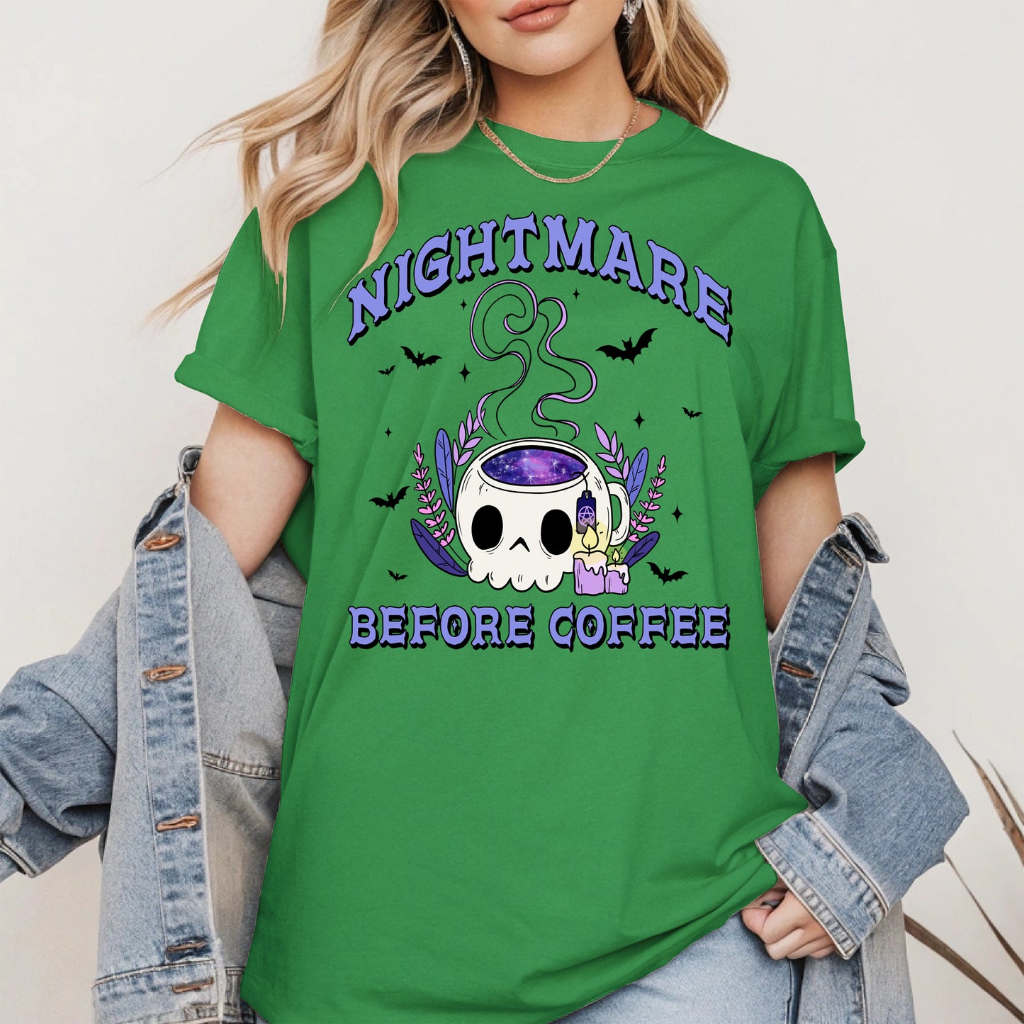 Nightmare Before Coffee Halloween Shirt