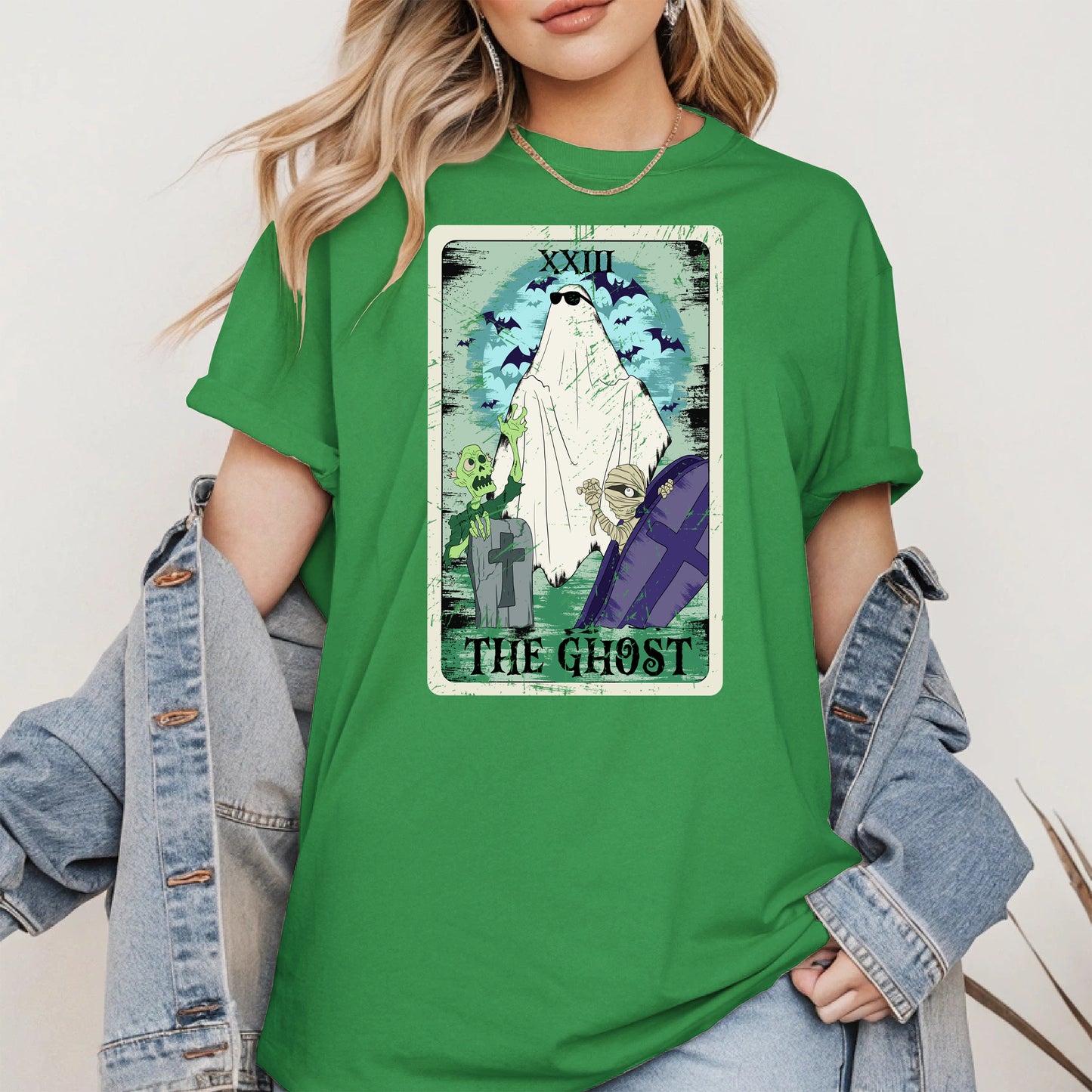 The Ghost Tarot Halloween Shirt