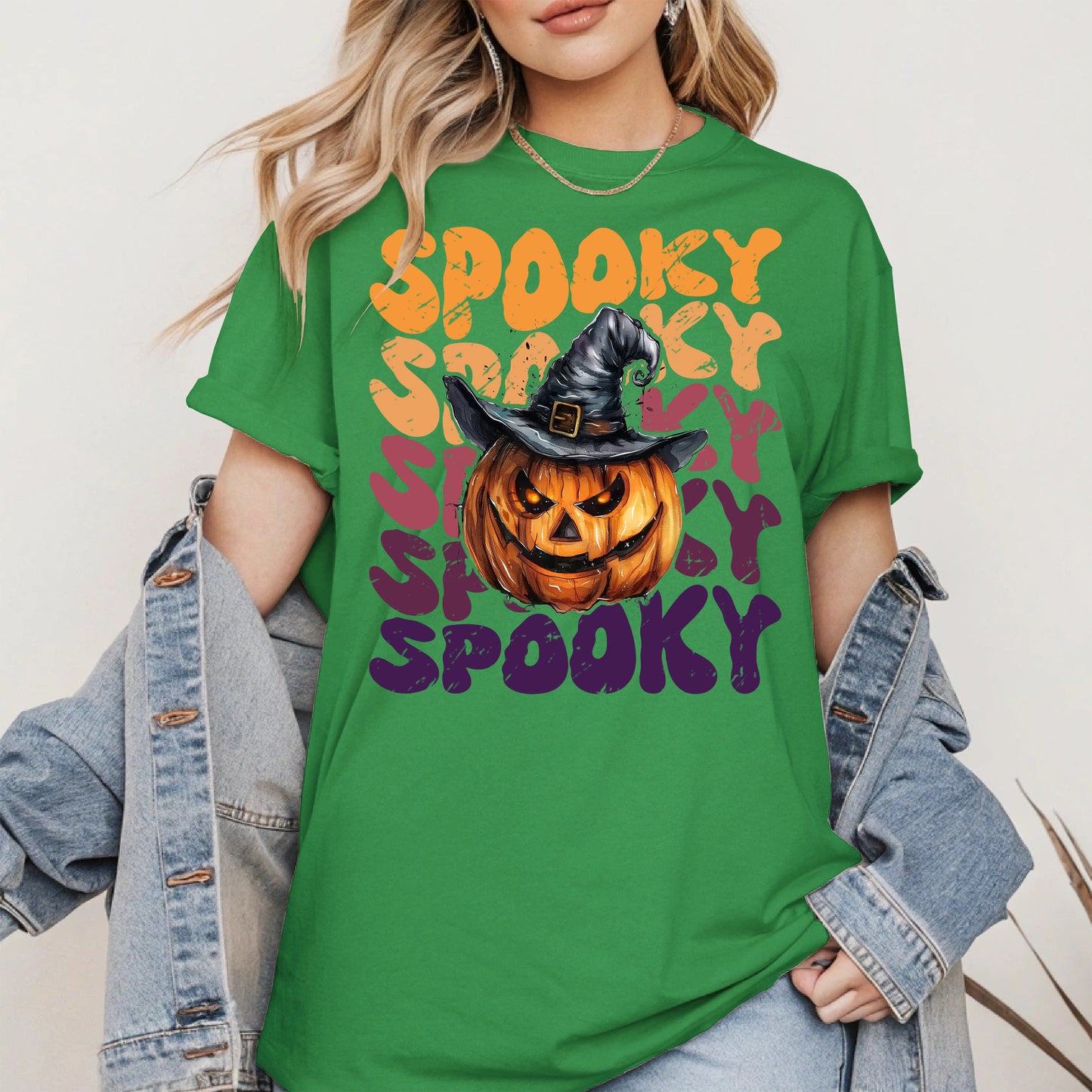 Spooky Pumpkin Halloween Shirt