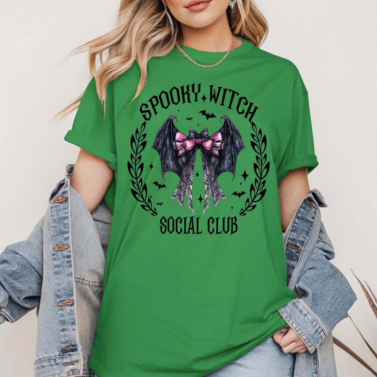 Spooky Witch Social Club Shirt