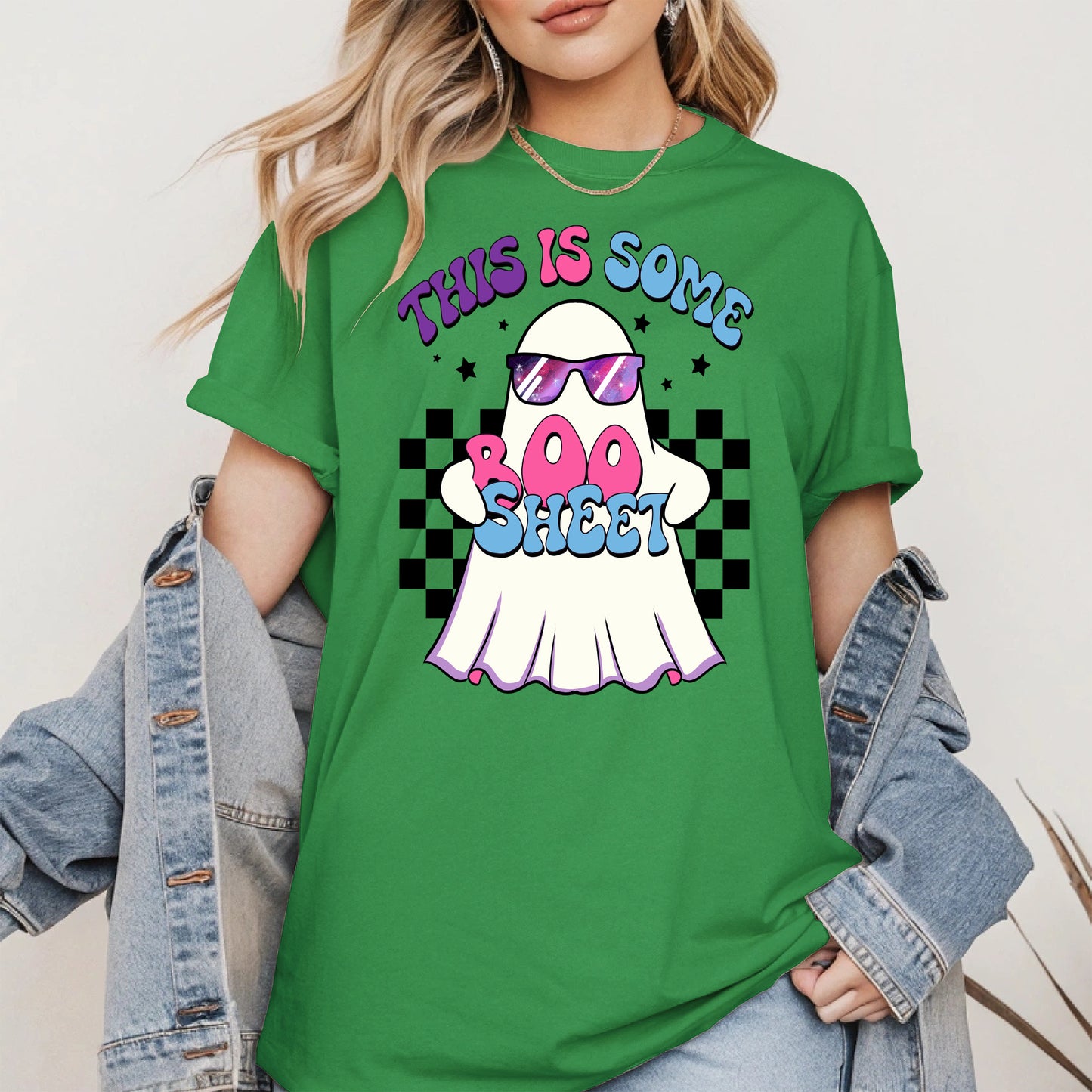 Funny Boo Sheet Halloween Shirt