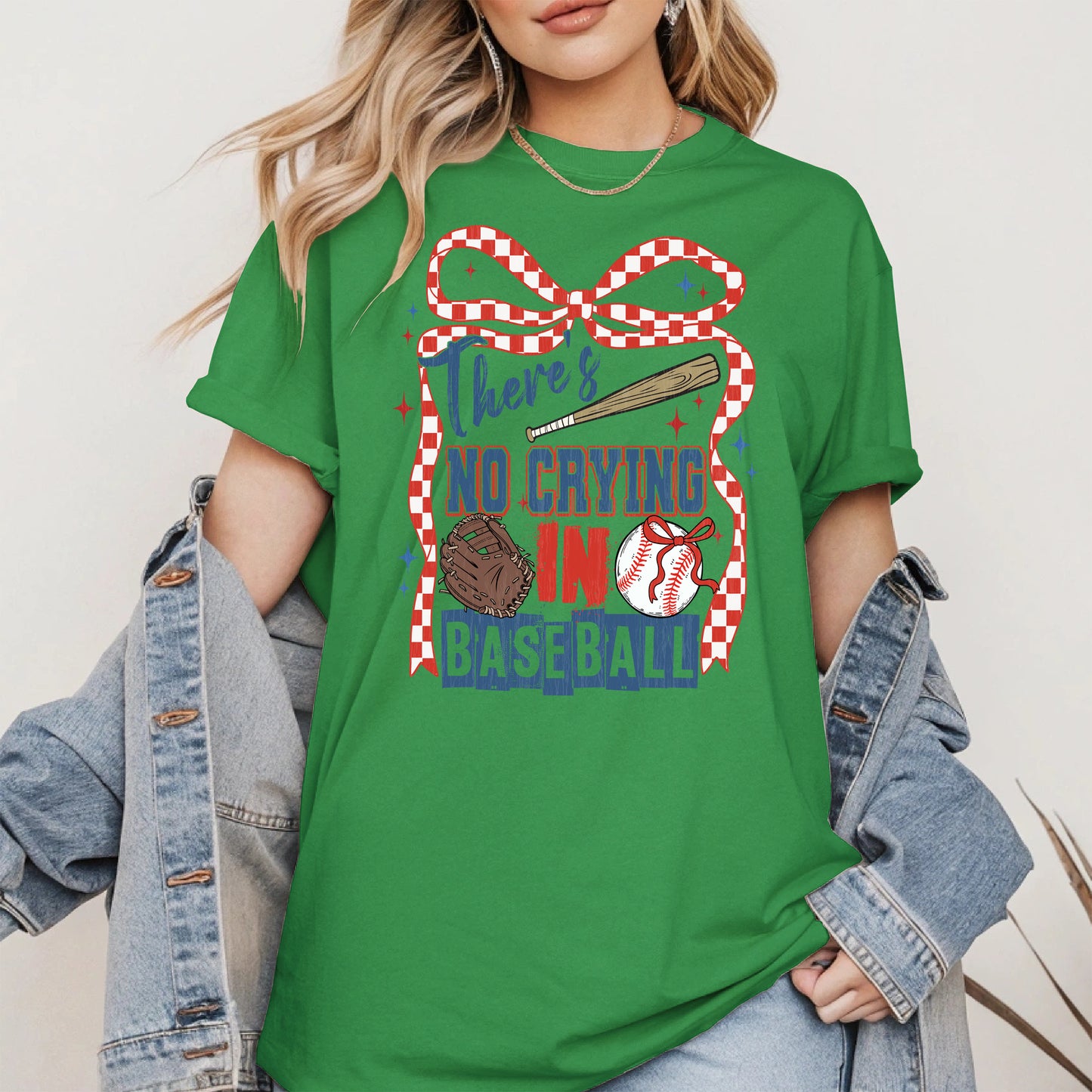 No Crying in Baseball Shirt Sport Tee Hoodie Sweatshirt Gift