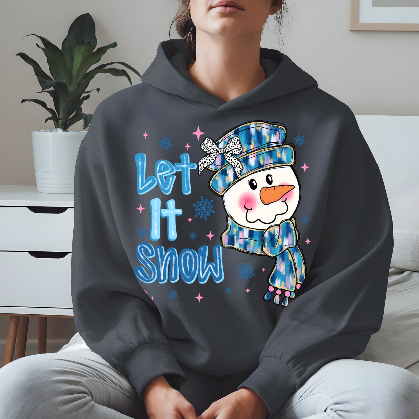 Cute Snowman Face Christmas Shirt