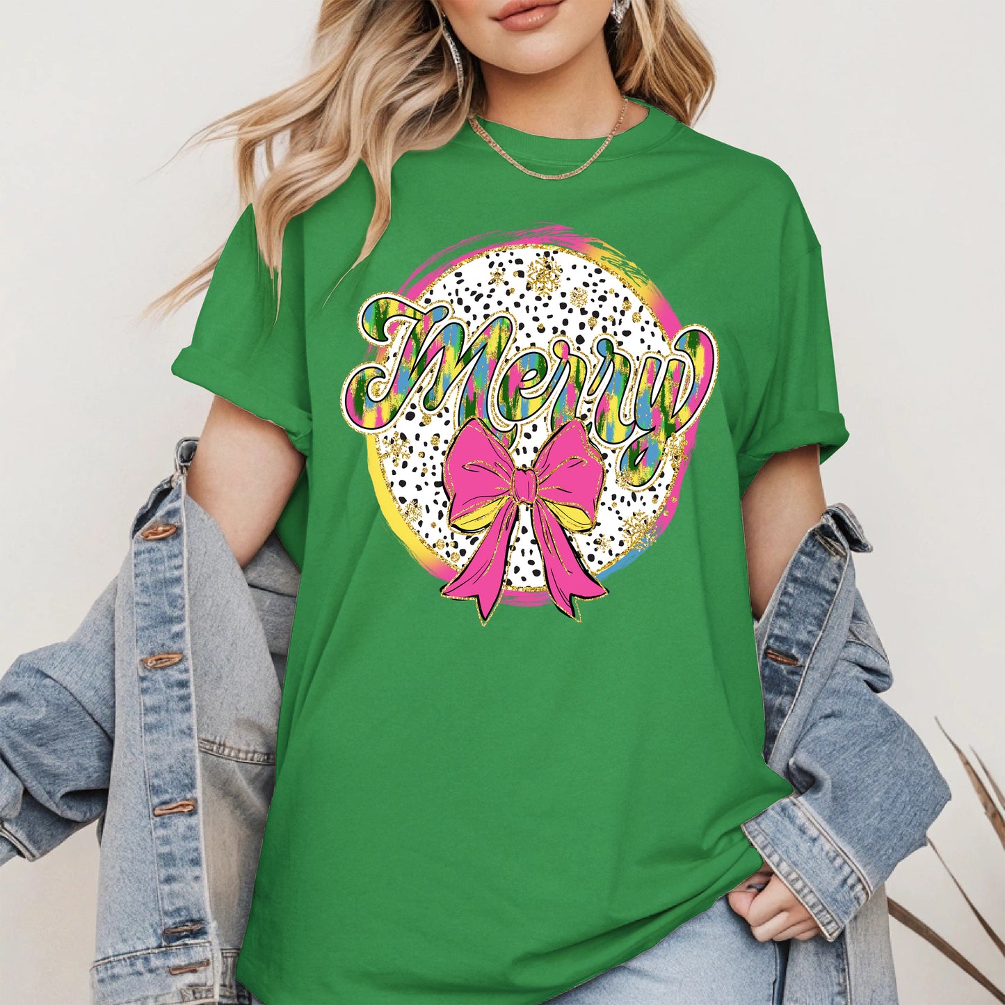 Merry Coquette Bow Shirt