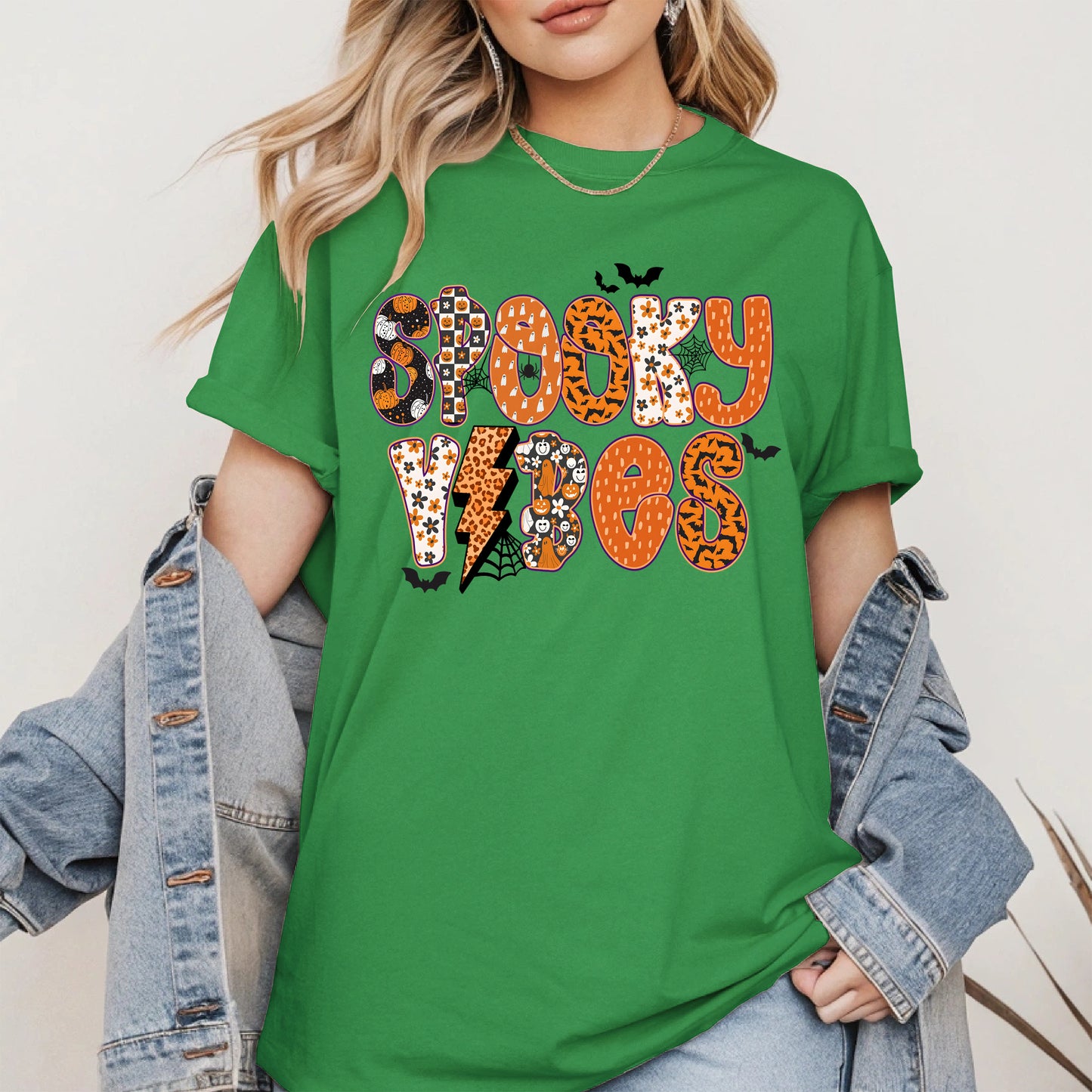 Spooky vibes halloween shirt