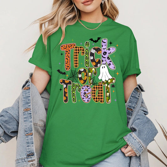 Trick or treat halloween shirt