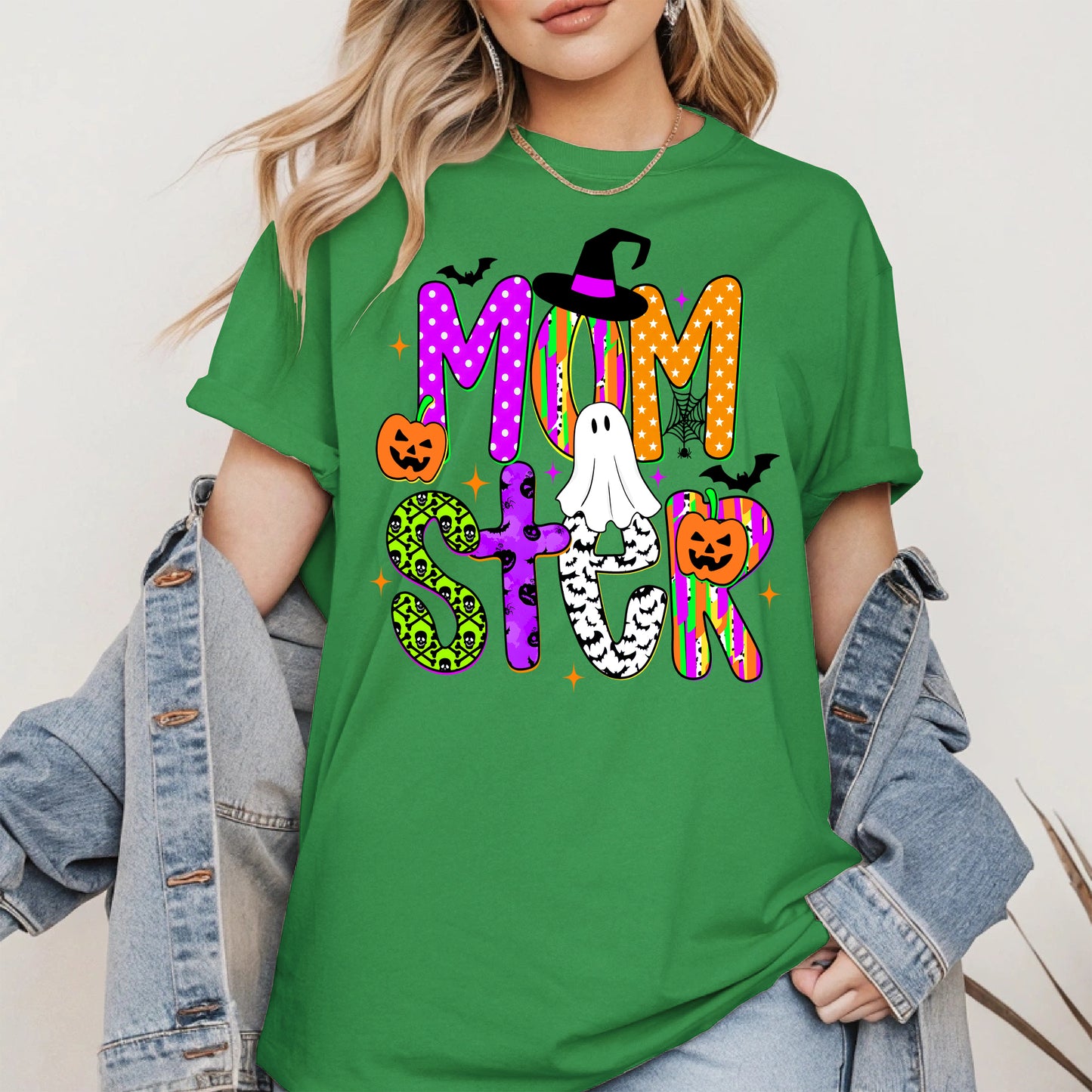 Momster halloween shirt and hoodie