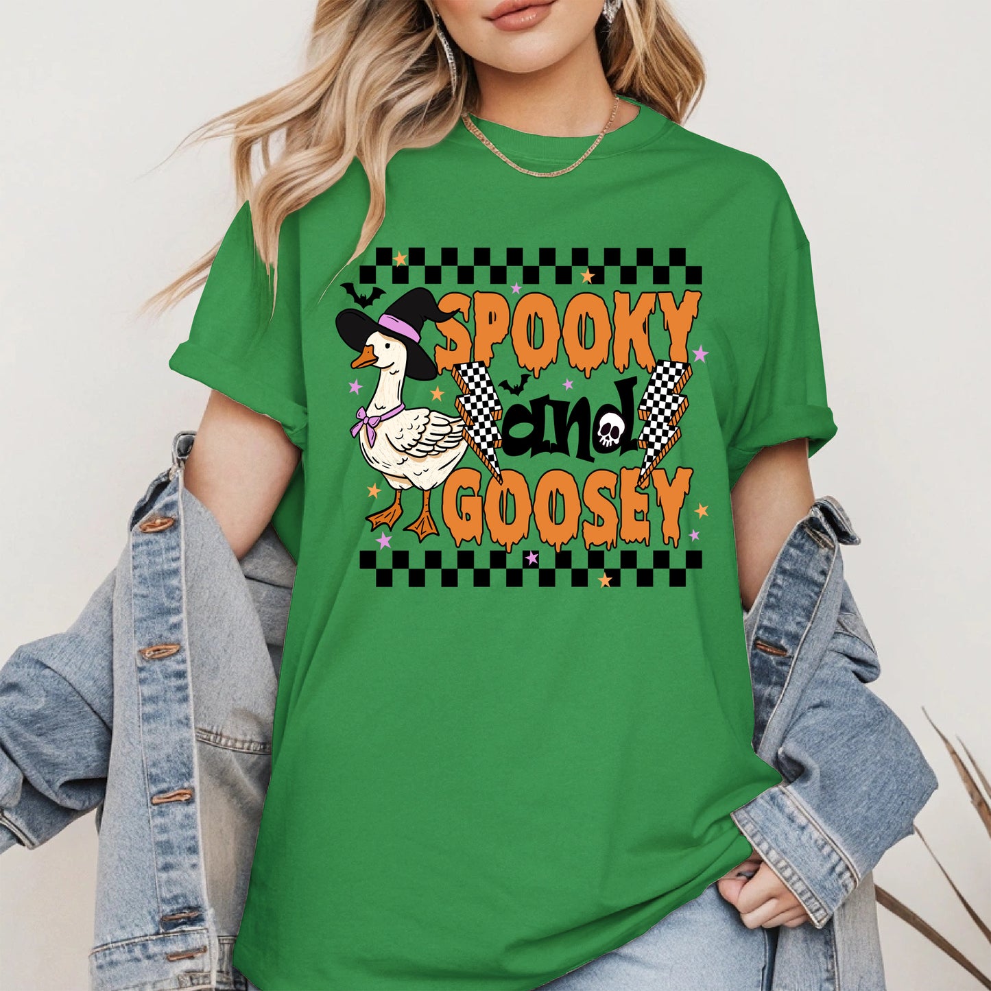 Spooky and goosey halloween shirt