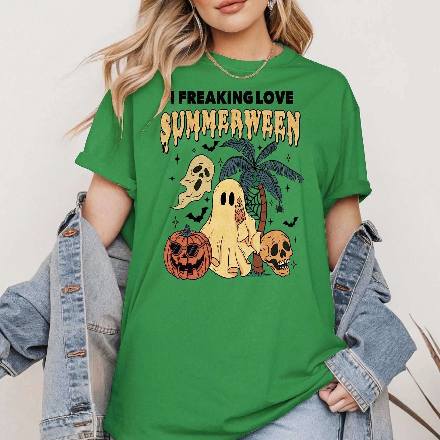 I freaking love summerween halloween shirt